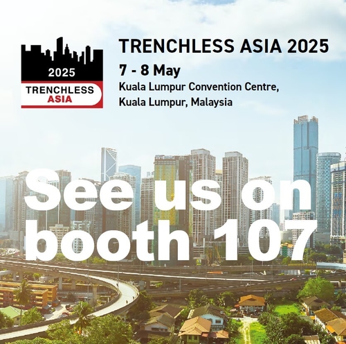 Latest company news about FLRT BIT, stand nr. 107, Trenchless Asia 2025, Kuala Lumpur Convention Centre op 7-8 mei 2025.